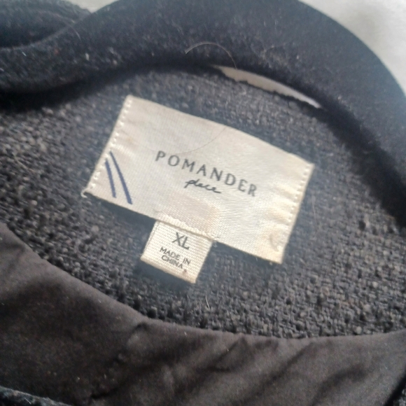 $188 Black Tweed Keira Dress Tuckernuck Xl - Picture 8 of 10